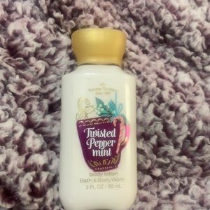 Brand new twisted peppermint lotion